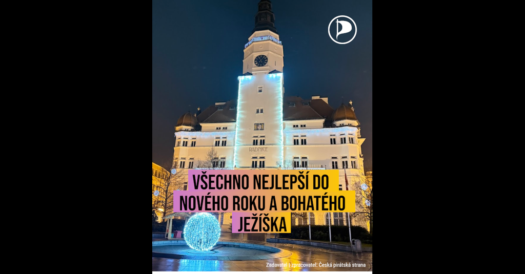 Vánoční přání občanům města Opavy a městských částí