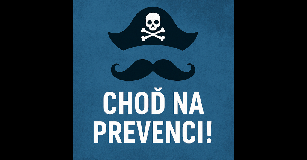 Piráti vzkazují: Muži, starejte se o své zdraví!