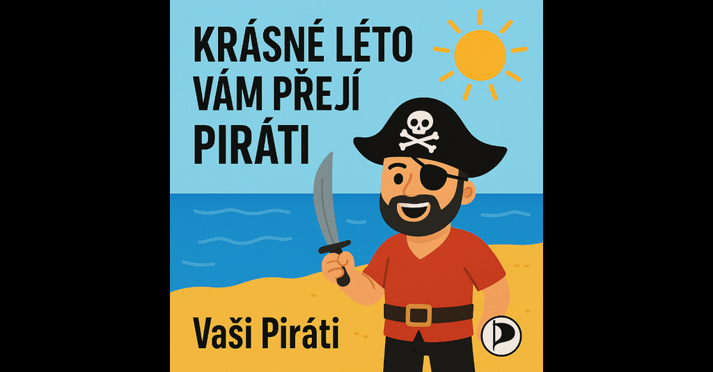 ☀️ Krásné léto vám přejí Opavští Piráti 🏴☠️🌊
